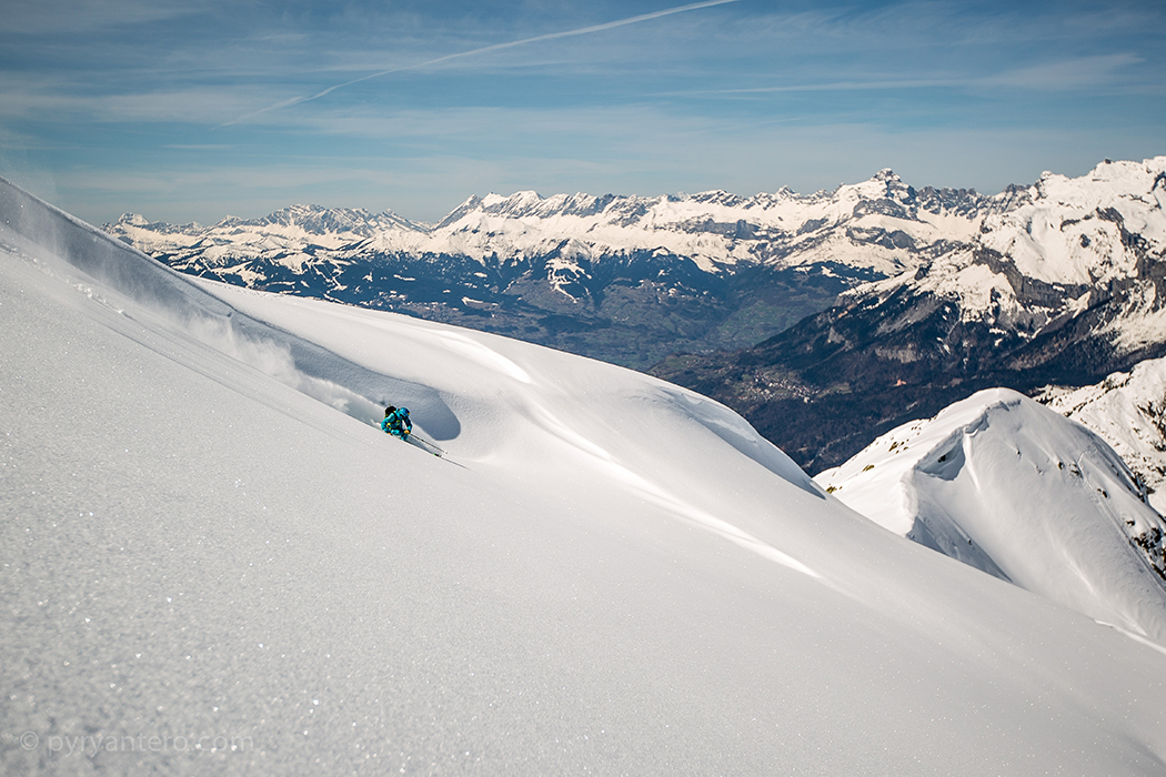 Another day in paradise; off-piste skiing, Mont Blanc, France, © Pyry Antero Photography, Pyry Pietiläinen